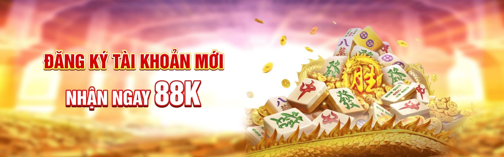 Banner mạt chược 2 người